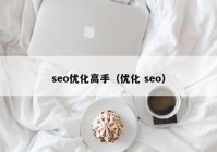 seo优化高手（优化 seo）